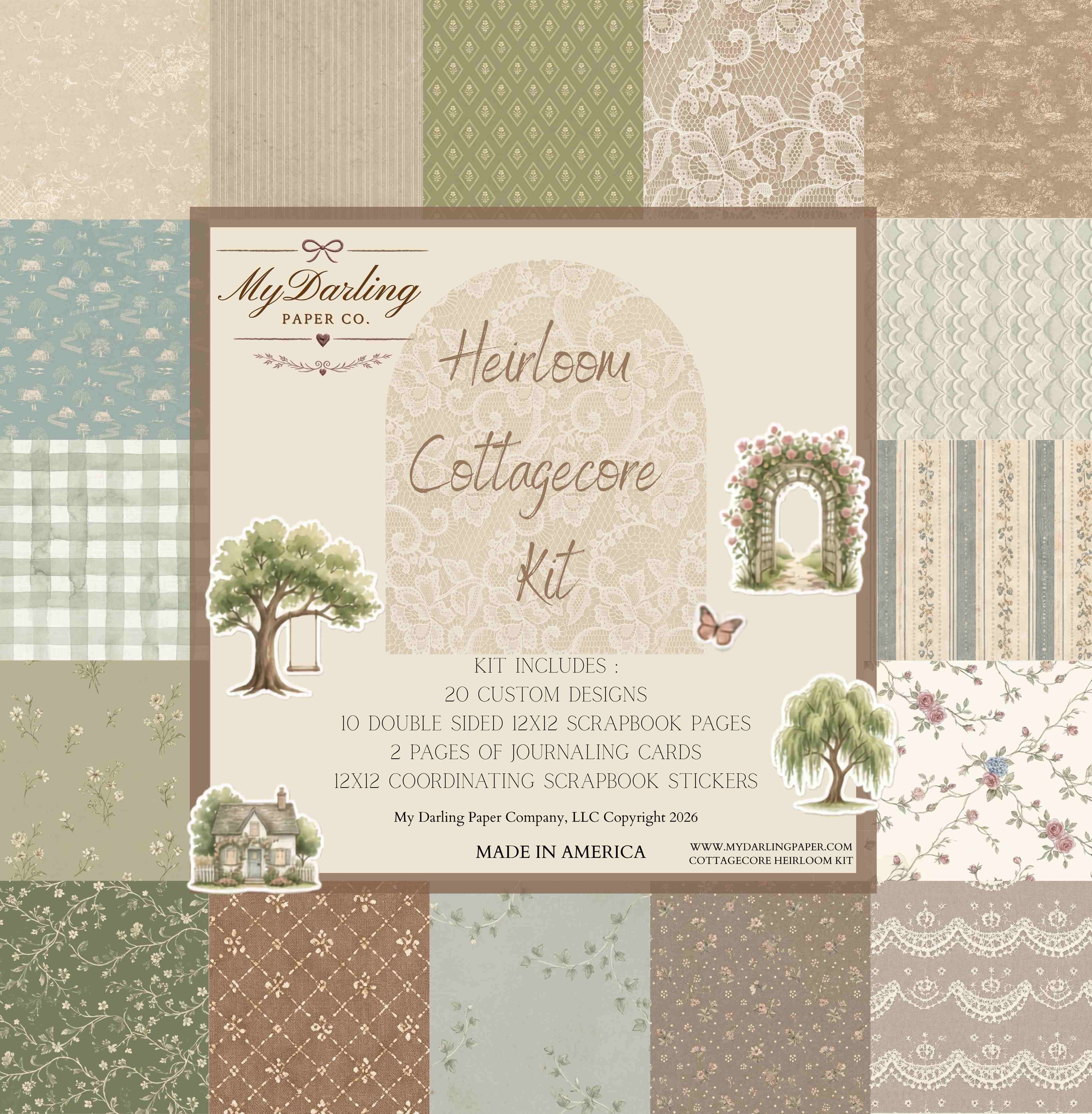 Heirloom Cottage Core Collection Kit